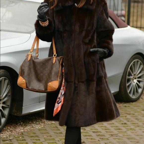 NEW $8K La Furia ROYAL SAGA Mink Fur Swinger Coat - Picture 1 of 8